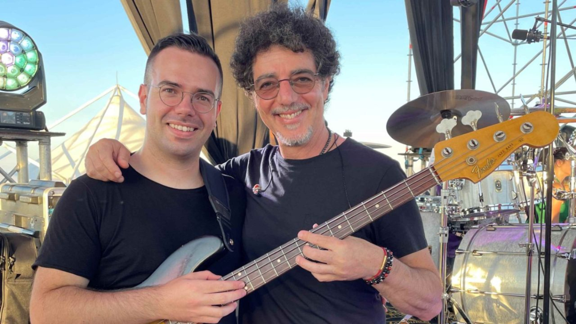 Di Teodoro con Max Gazzè