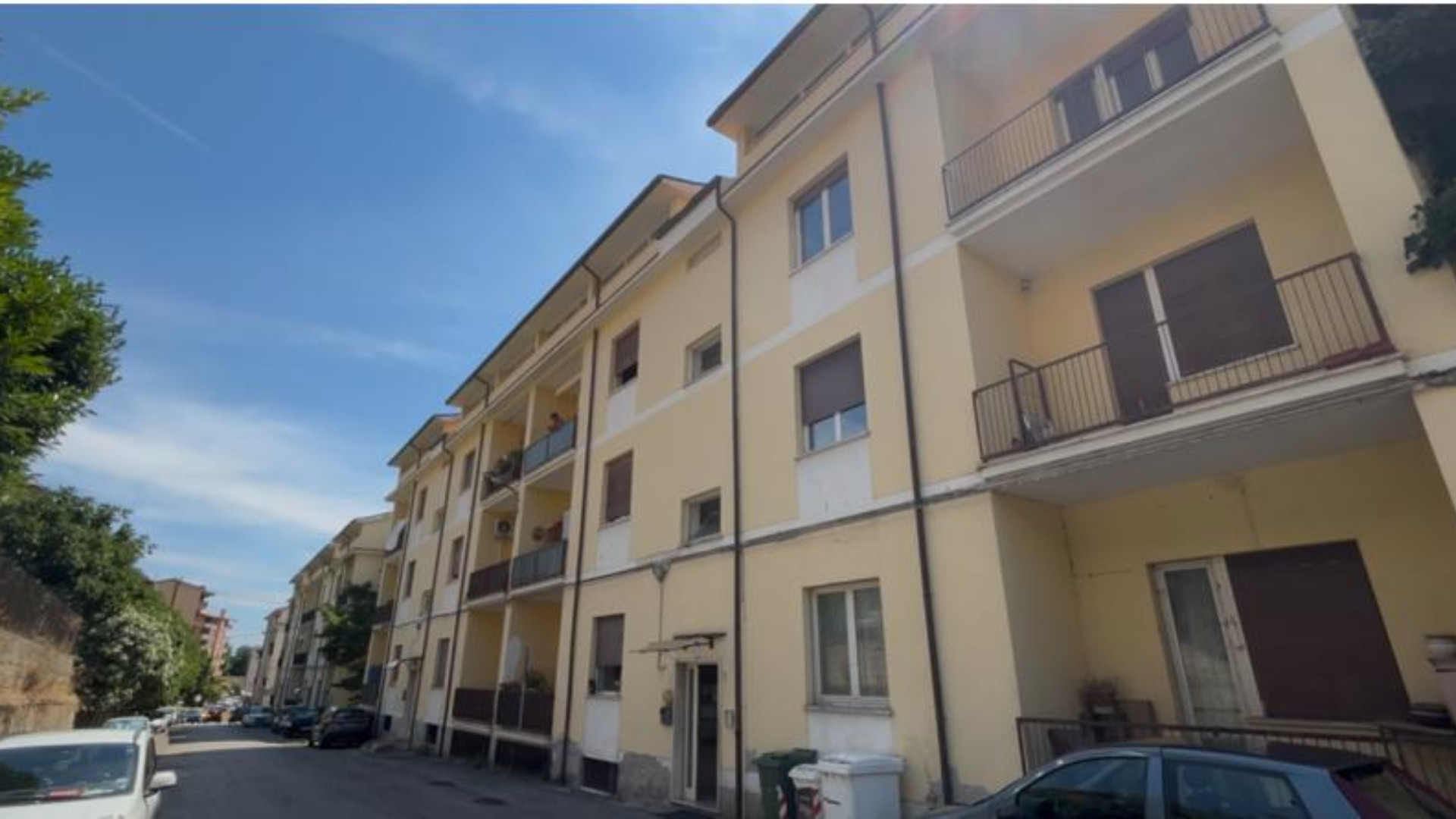 La palazzina di via Arno