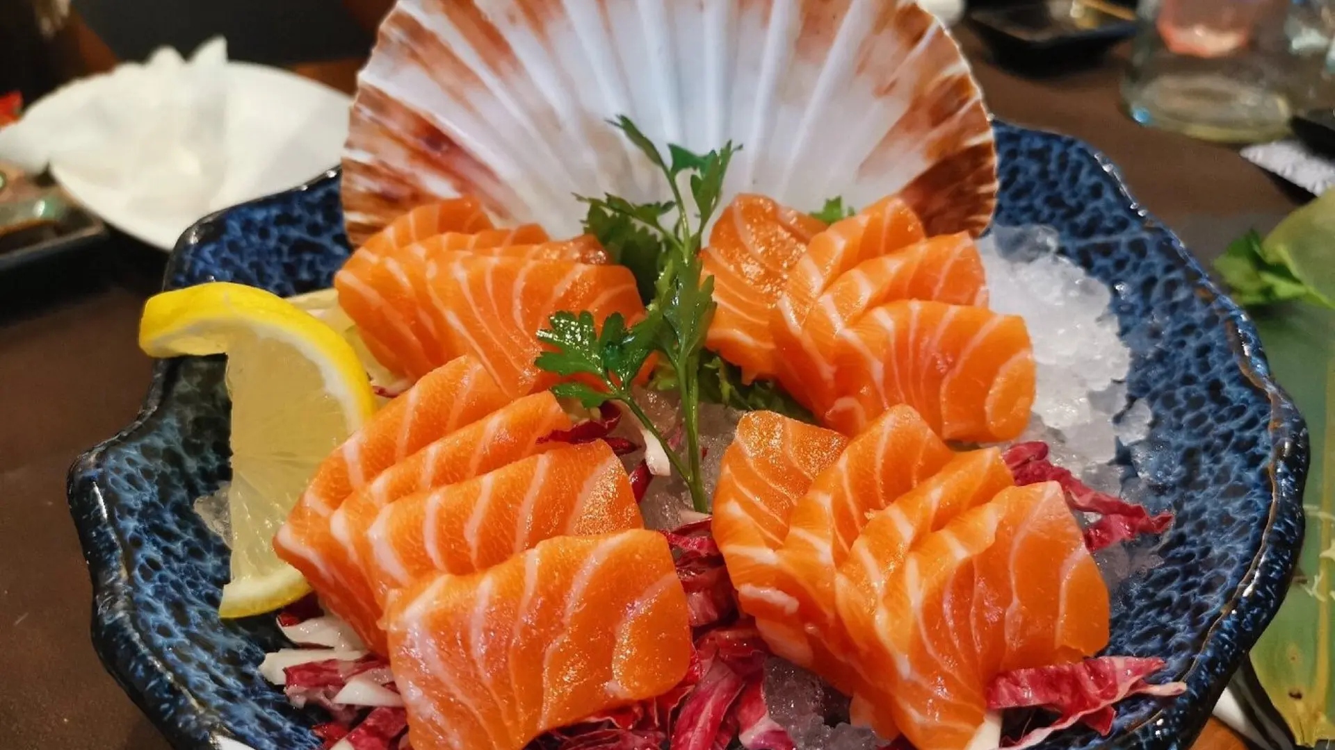 Un piatto di sushi